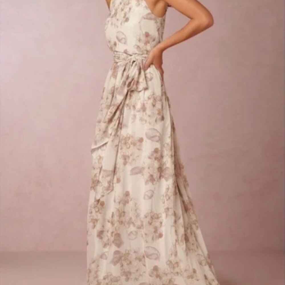 Anthropologie x Donna Morgan Collection BHLDN Alana Floral Maxi Dress